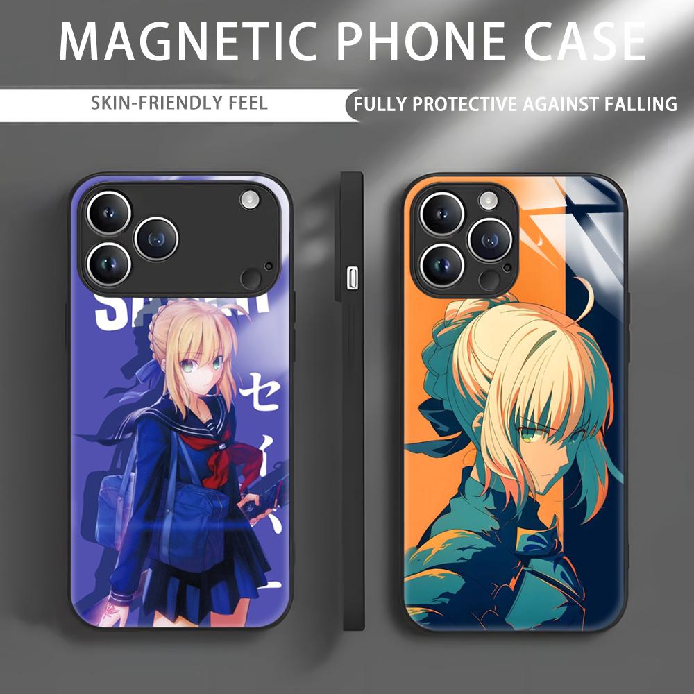 Phone Cases Xr Iphone - Anime Fate S-Saber Capa de telefone
