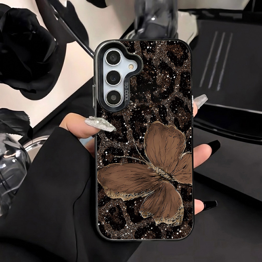 Phone Cases Galaxy A16 5G - Capa Rígida IMD Estampa Leopardo para