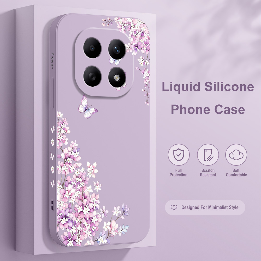 Capa de Telefone Floral Violet - Phone Cases Xiaomi 15 avaliação e preço