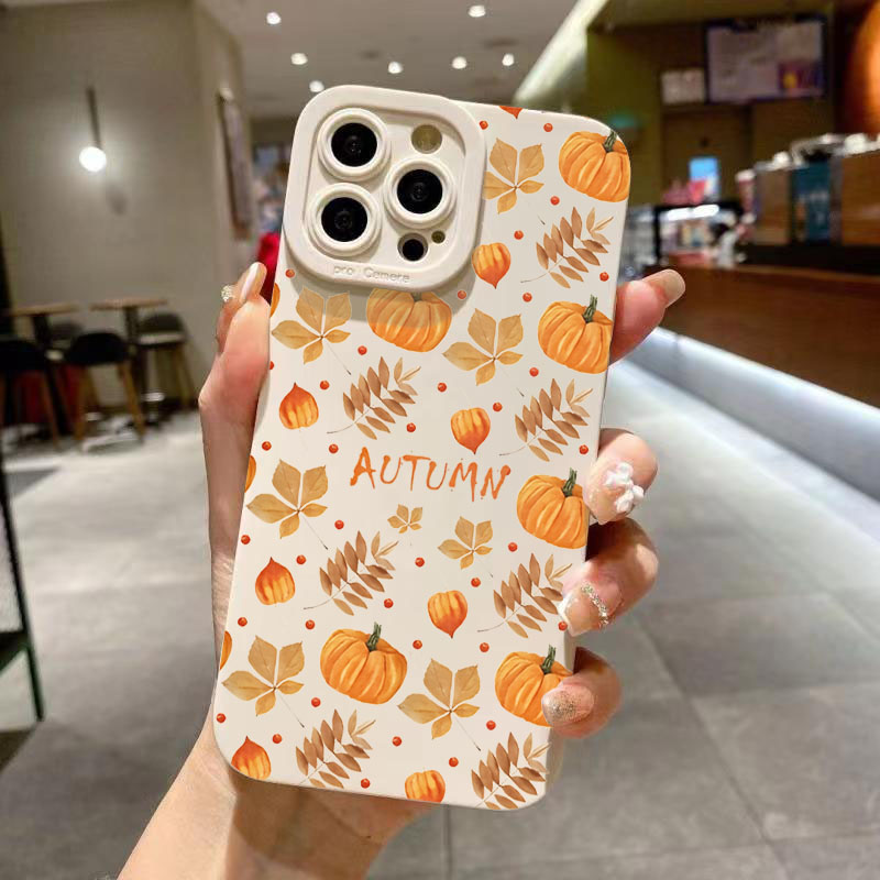 Outono folhas de bordo abóbora - Phone Cases Xiaomi 15 avaliação e preço