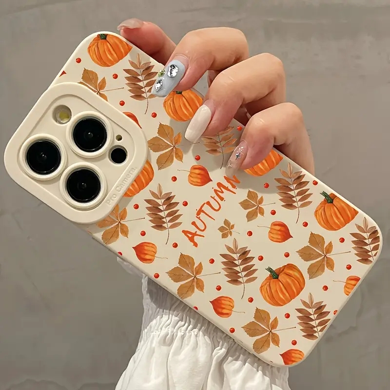 Outono folhas de bordo abóbora - Phone Cases Xiaomi 15 avaliação e preço