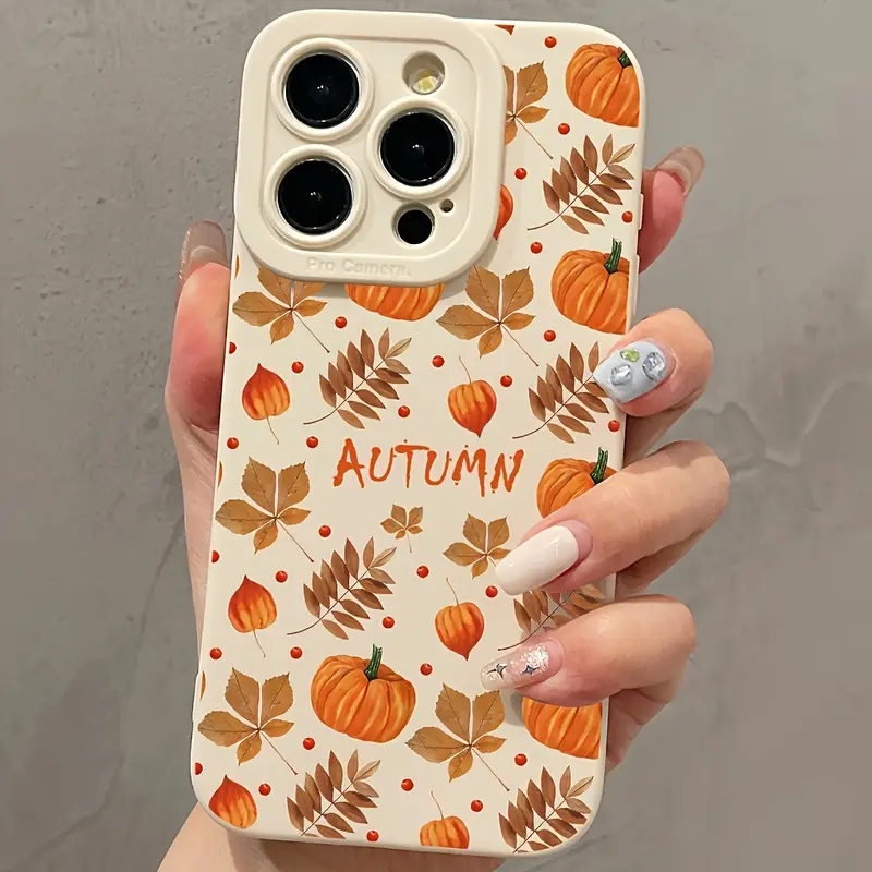 Outono folhas de bordo abóbora - Phone Cases Xiaomi 15 avaliação e preço