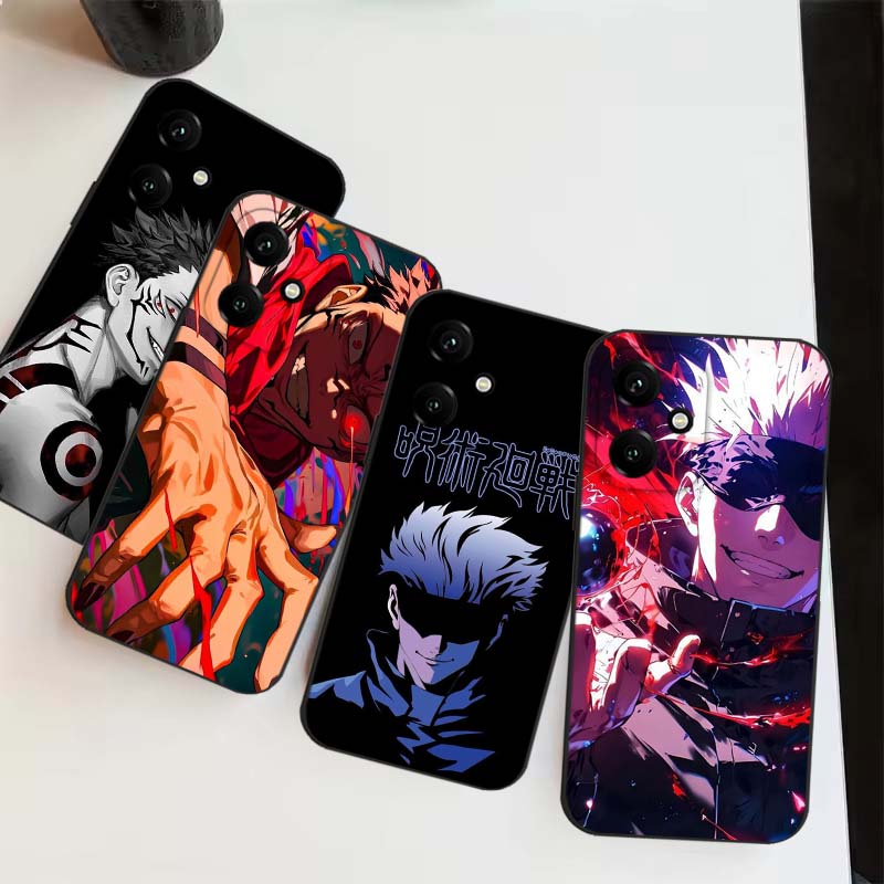 Capa de Telefone Preta Anime J - Phone Cases Jujutsu Kaisen avaliação e preço