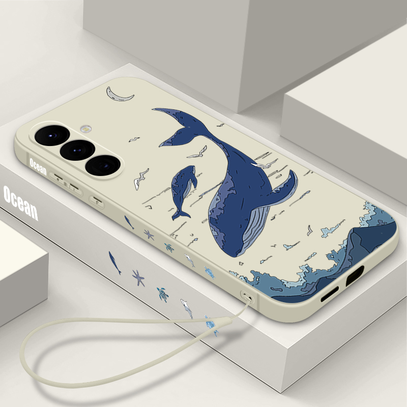 Capa de Telefone Baleias para  - Phone Cases Galaxy A16 5G avaliação e preço