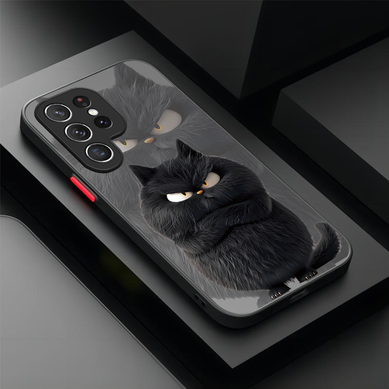 Capa Estilo Casal Gato Zangado - Phone Cases Galaxy A16 5G avaliação e preço