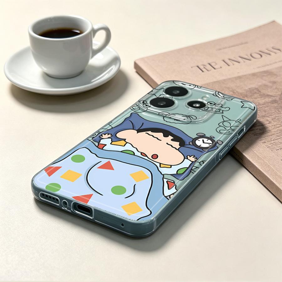 Capa Fofa Shin-Chan para Xiaom - Phone Cases Xiaomi 15 avaliação e preço